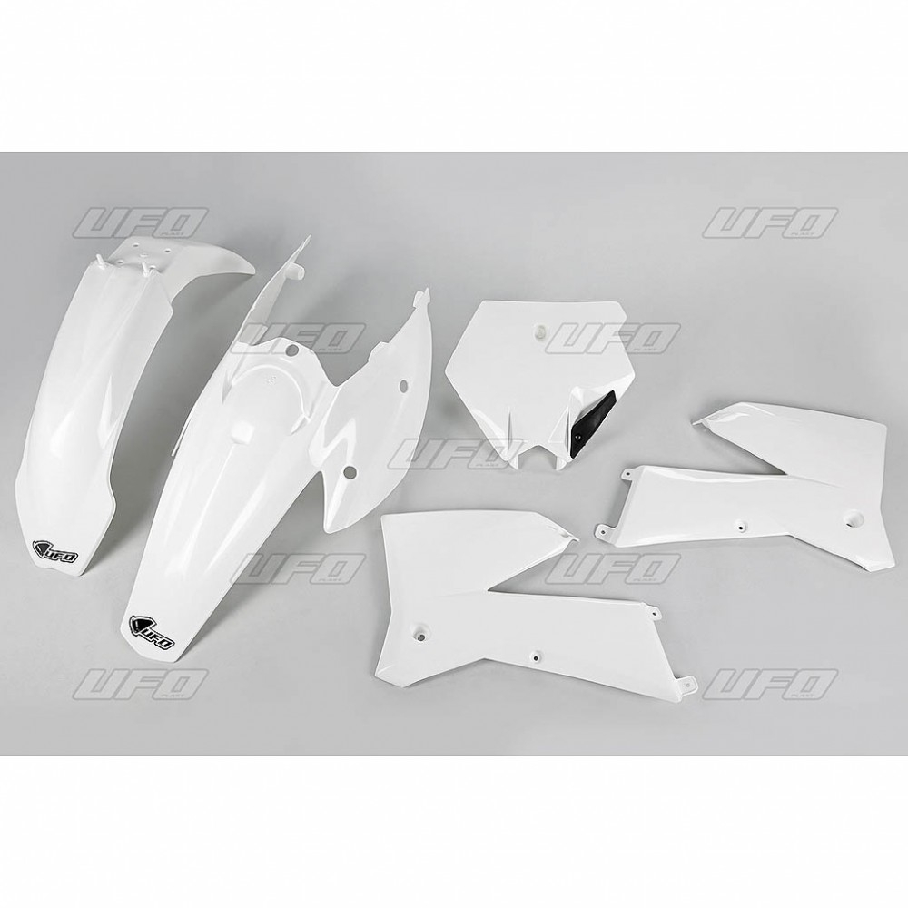Kit plastique UFO KTM 125 SX 05-06 blanc