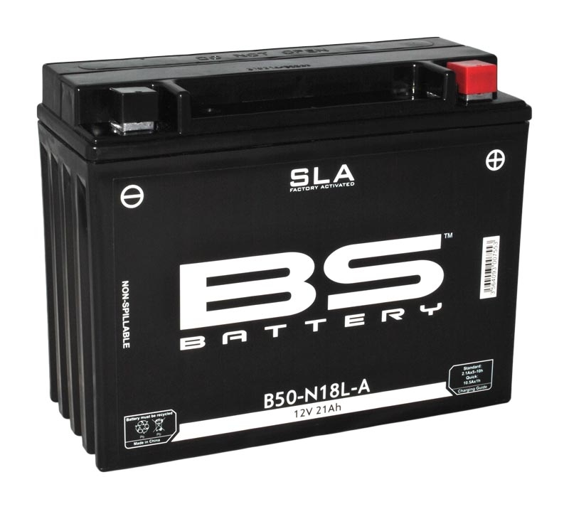 Batterie BS B50N18L-A sans entretien activée usine