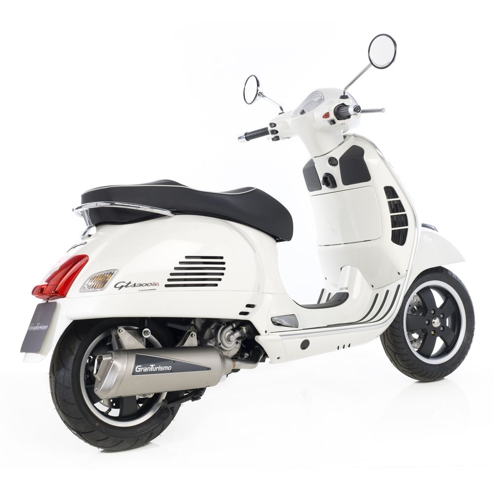 Silencieux Leovince Granturismo inox pour Vespa GTS 250 05-13