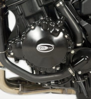 Couvre carter gauche (alternateur) R&G Racing noir Triumph Tiger 1050
