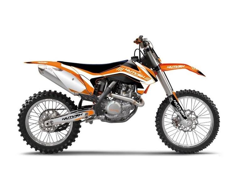 Kit déco Kutvek Chrono orange KTM SX-F250