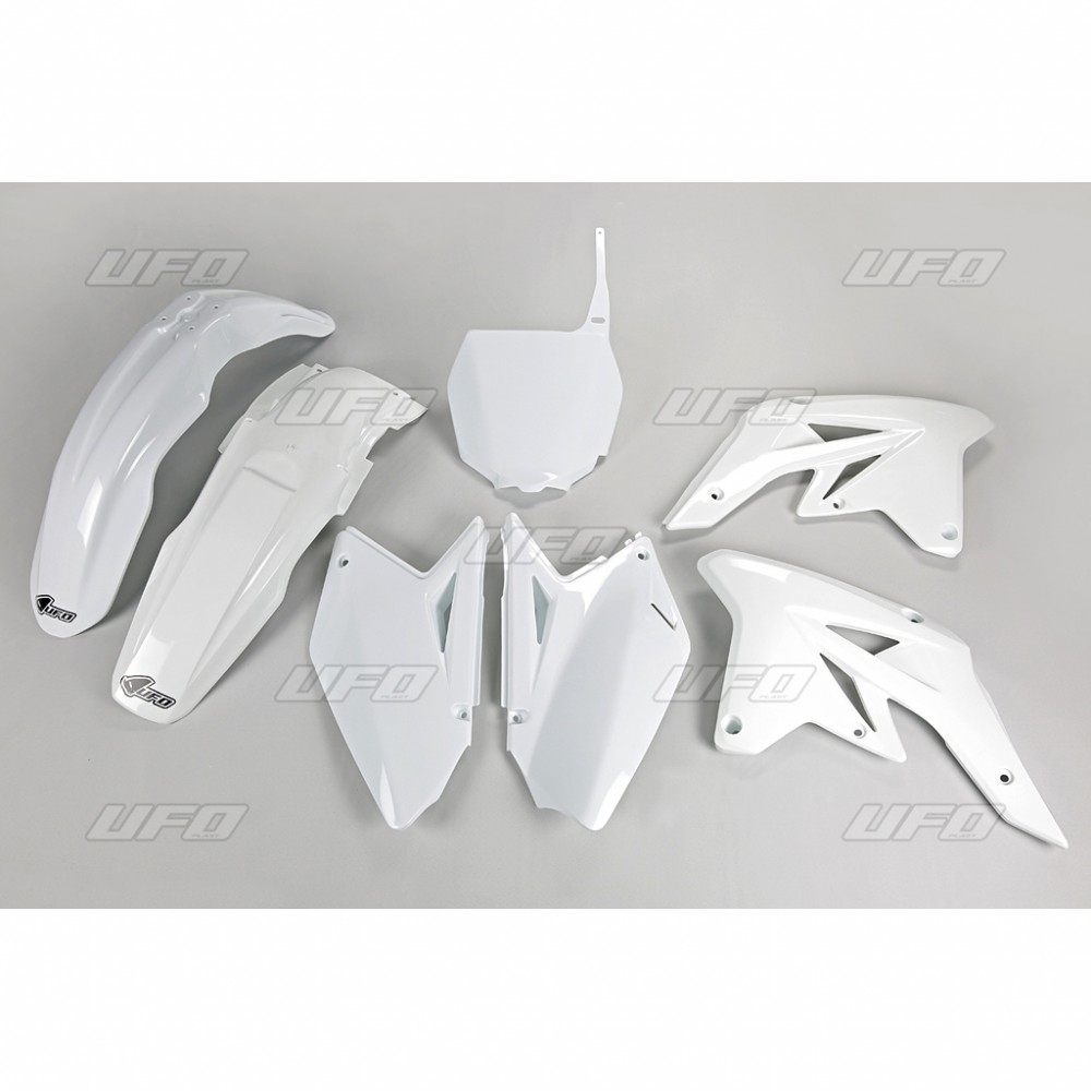 Kit plastique UFO Suzuki 250 RM-Z 07-08 blanc