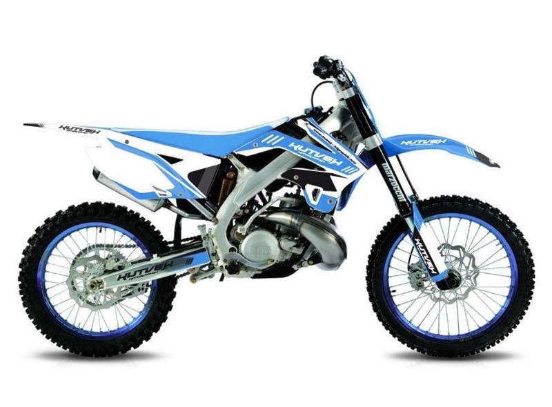 Kit déco Kutvek Chrono blanc et bleu Tm Mx/Mx-f