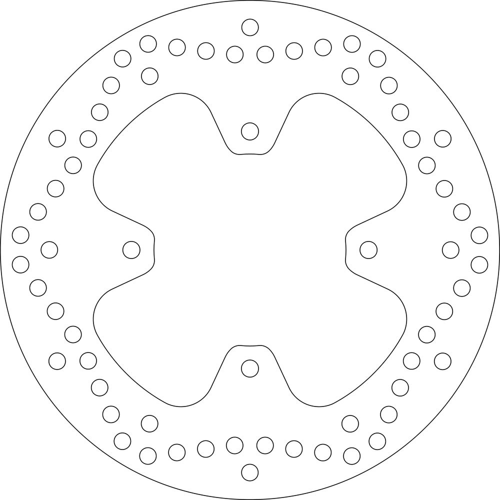 Disque de frein arrière SBS 5238