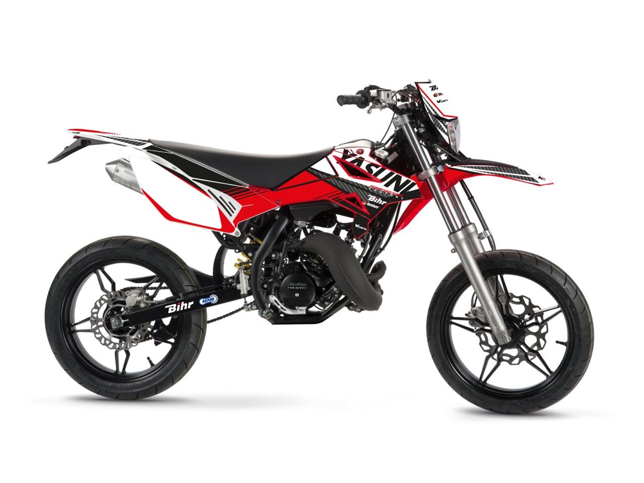 Kit déco Kutvek Yasuni Factory Beta RR 50 Enduro Factory 14-15 rouge/b