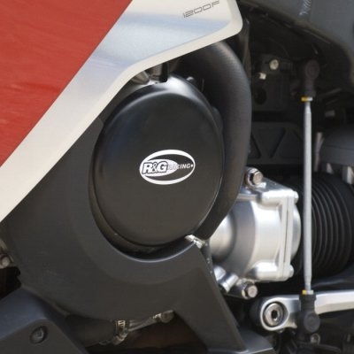 Couvre carter gauche (alternateur) R&G Racing noir Honda VFR 1200 F 10