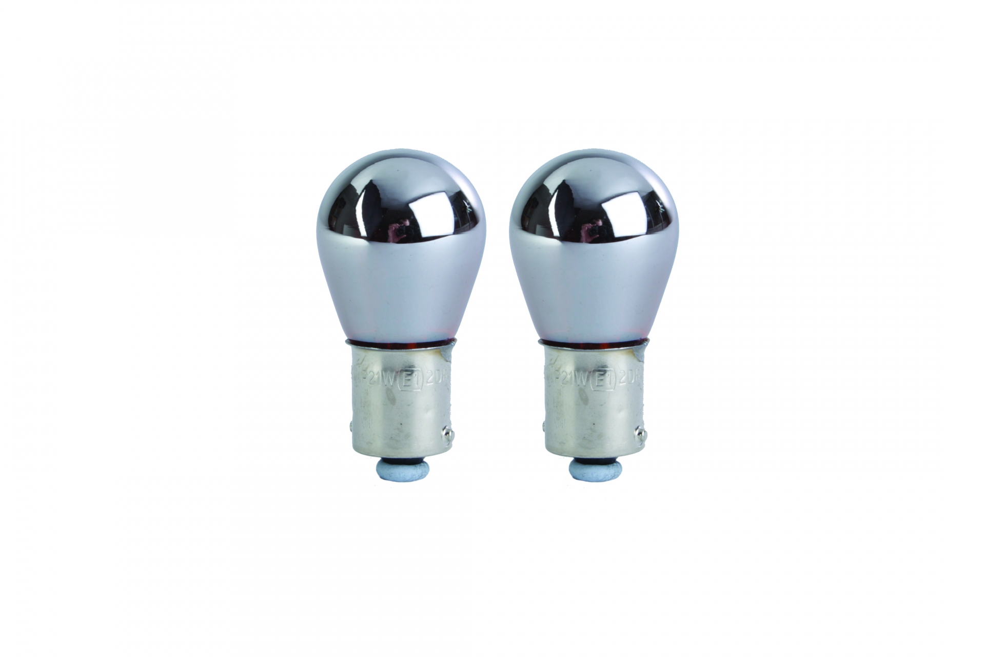 Ampoules BA15S Chromé 12v x 21w