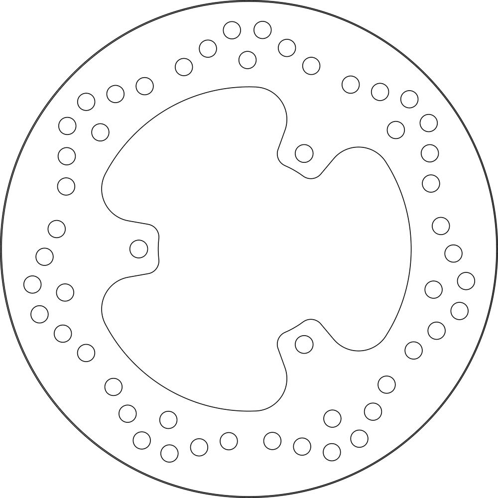 Disque de frein arrière SBS 5244