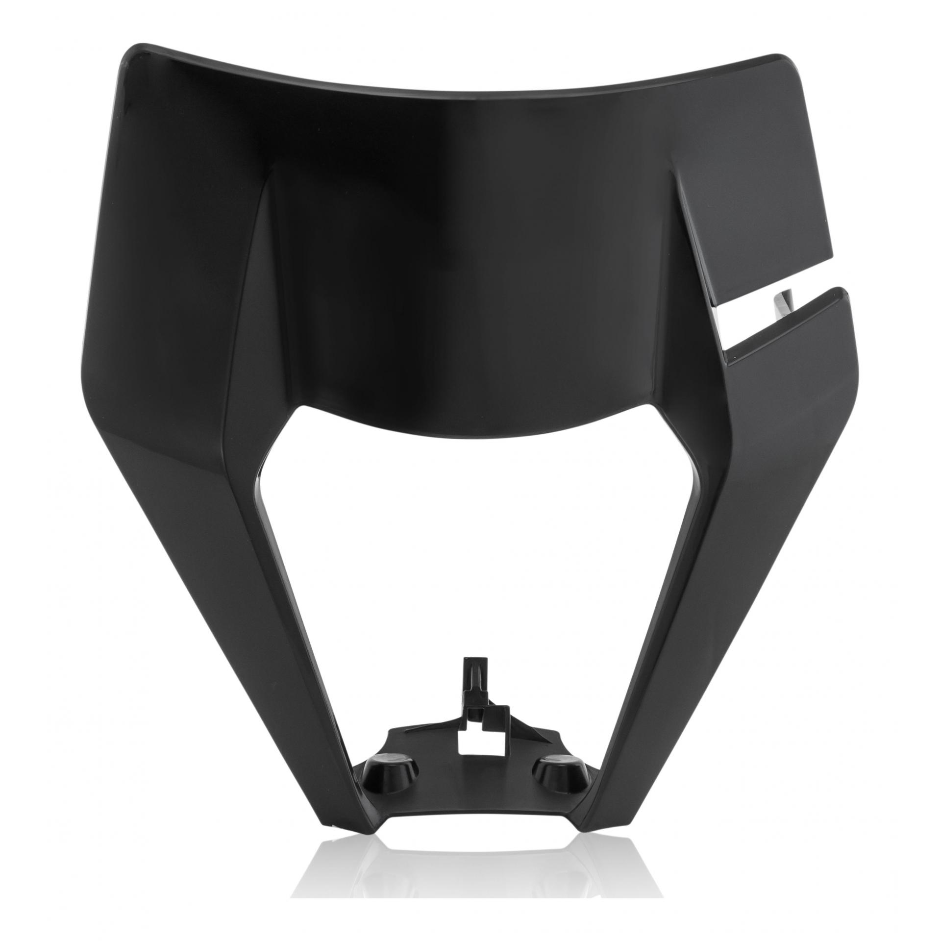 Plastique plaque phare Acerbis KTM 125 EXC 17-19 noir