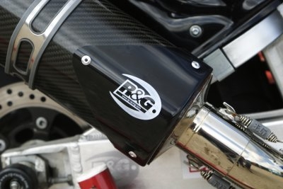 Protection de silencieux R&G Racing noir droit GSX-R 1000 07-08 avec Y