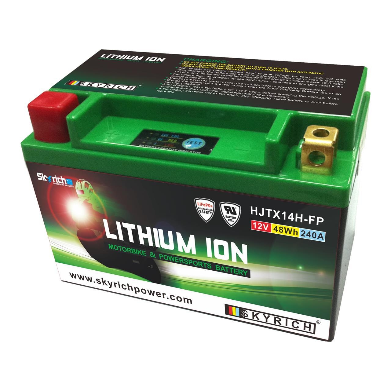 Batterie Skyrich Lithium Ion LTX14-BS sans entretien