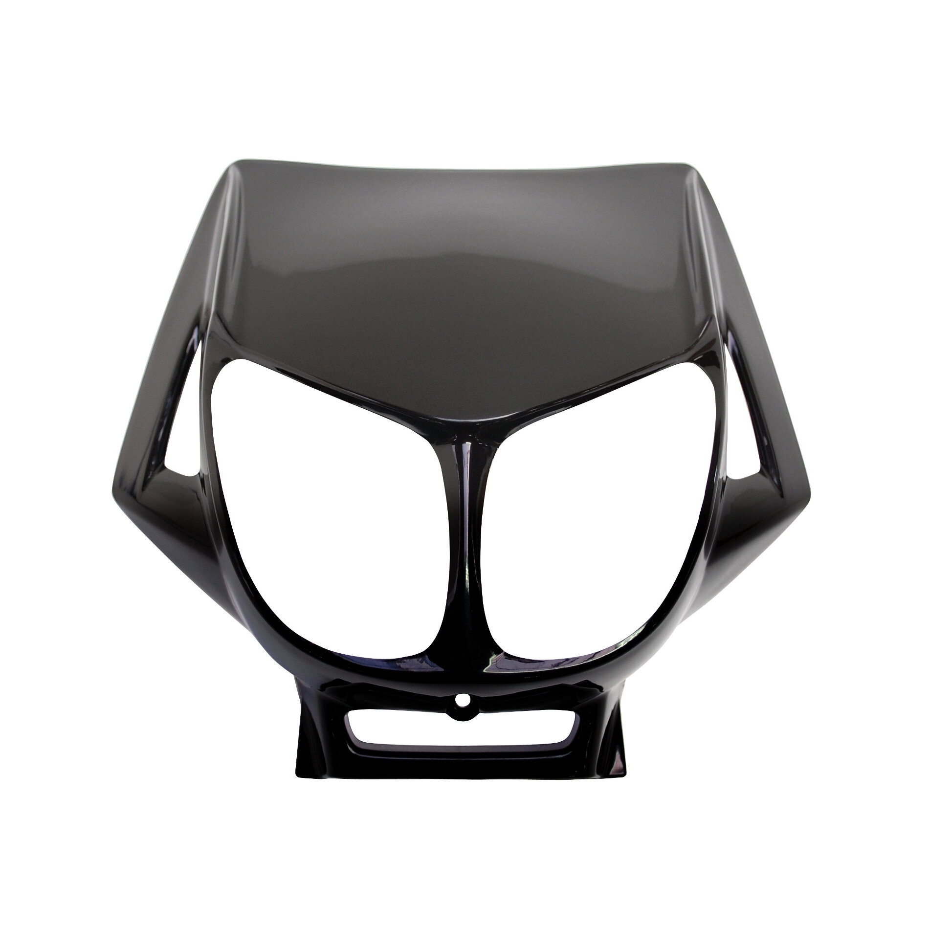 Tête de fourche noir brillant adaptable derbi senda drd x-treme/x-race