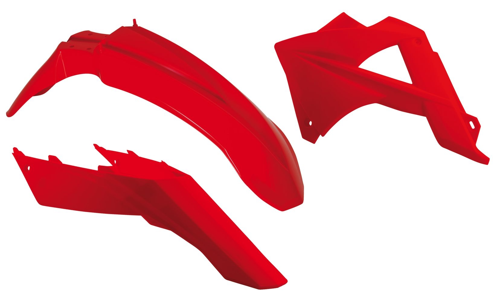 Kit plastique Racetech rouge pour Gas Gas EC 250 2010