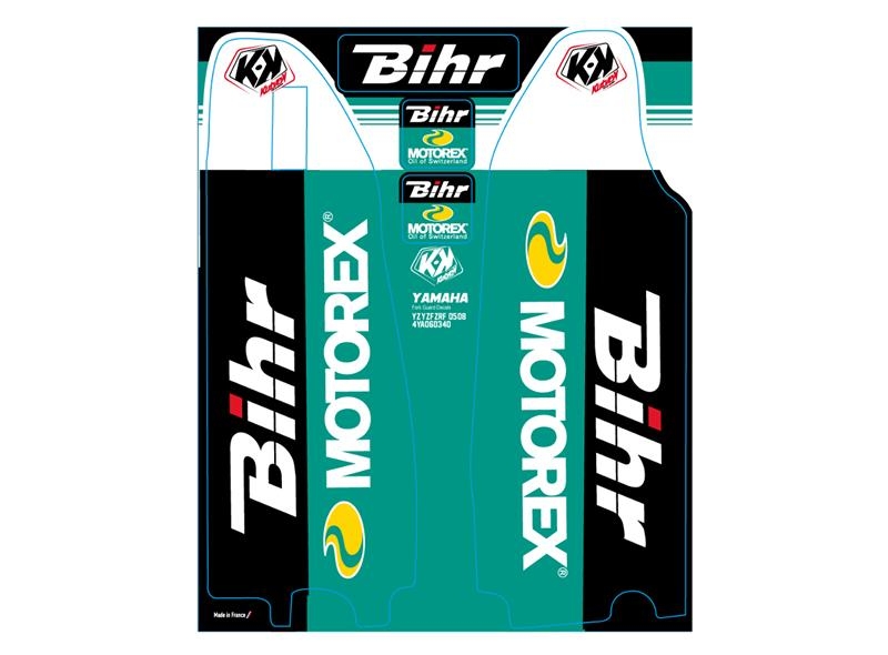 Kit de déco de fourche Kutvek Bihr/Motorex Yamaha YZ-YZF-WRF