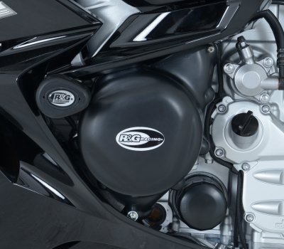 Couvre carter gauche R&G Racing noir Yamaha FJR 1300 13-15