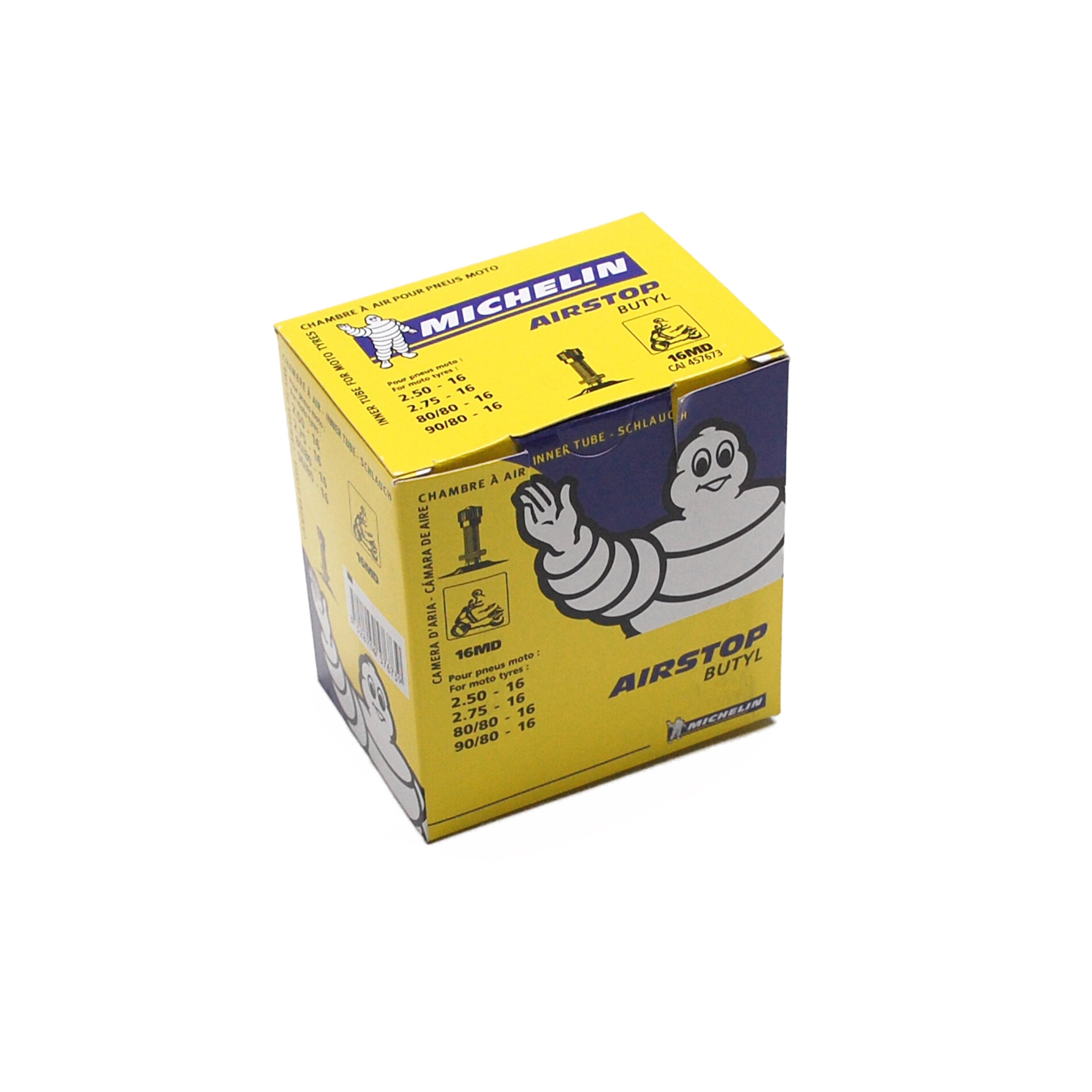 Chambre à air Michelin Street 2,75-16 valve droite TR4