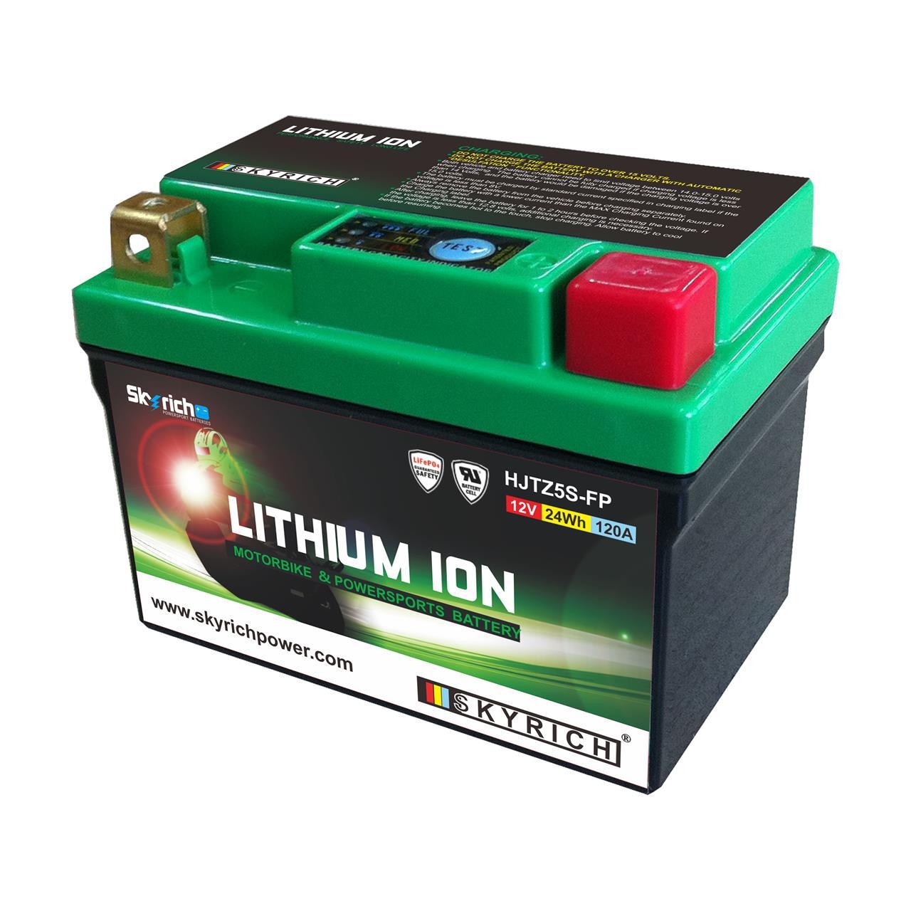 Batterie Skyrich Lithium Ion LTZ5S sans entretien