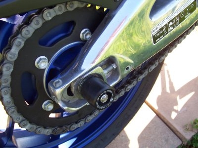 Tampons de bras oscillant R&G Racing noir Aprilia RS 125 07-12