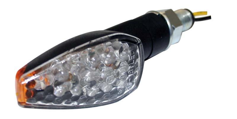Clignotants design noir a leds
