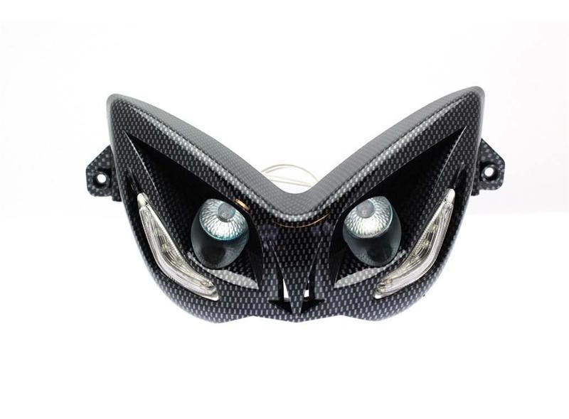 Feux nitro led r8 look carbone