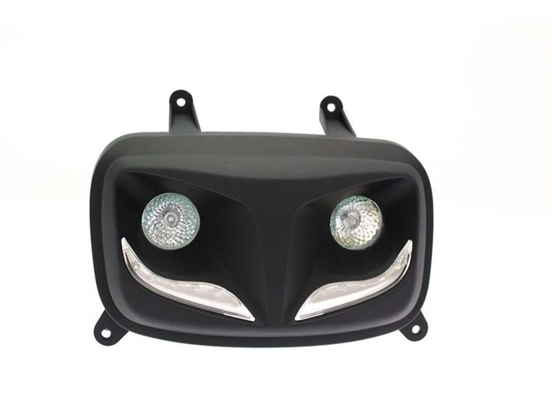 Optique R8 leds Noir mat Booster 2004>