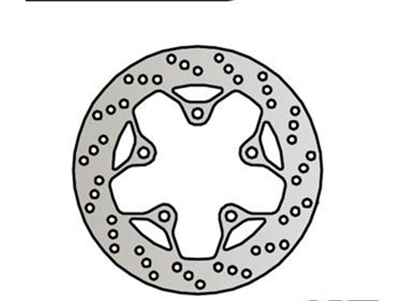 Disque de frein NG Brake Disc D.240 arriere fixe Kymco Agility City 12