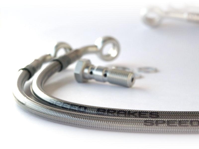 Kit durites de frein avant aviation inox raccords alu BMW R 1100 GS 93