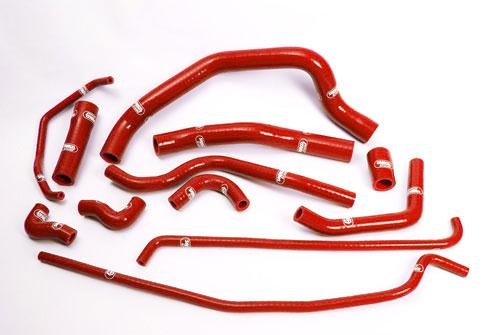Durites de radiateur rouges yamaha r1 '07-08