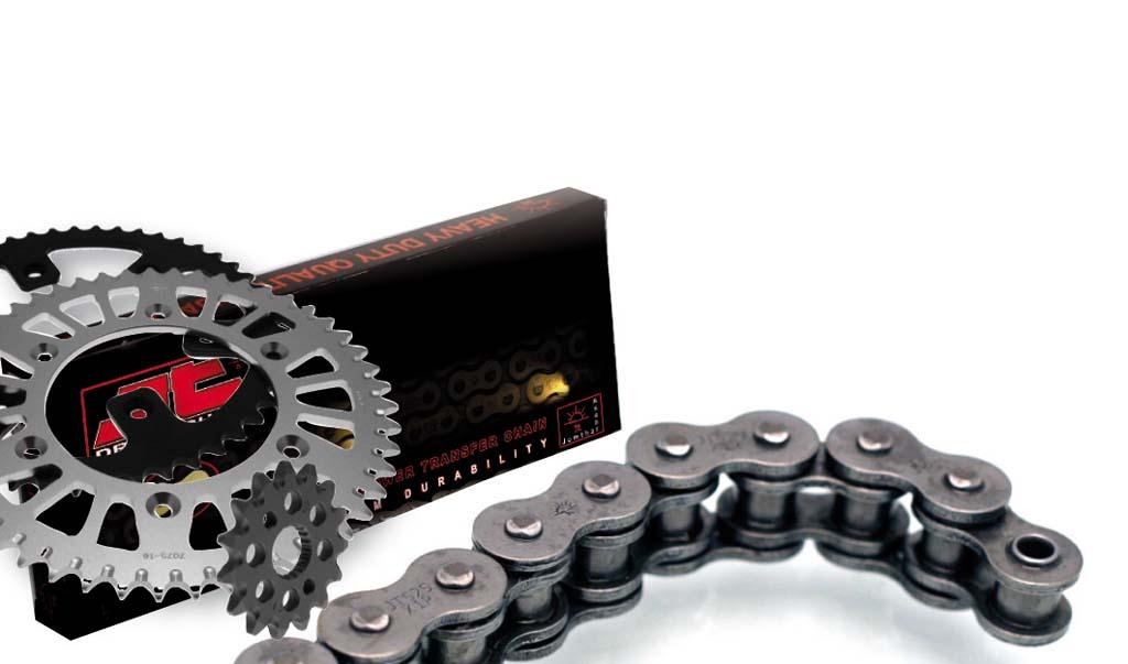 Kit chaine JT 14/50 pour Yamaha 125 TW