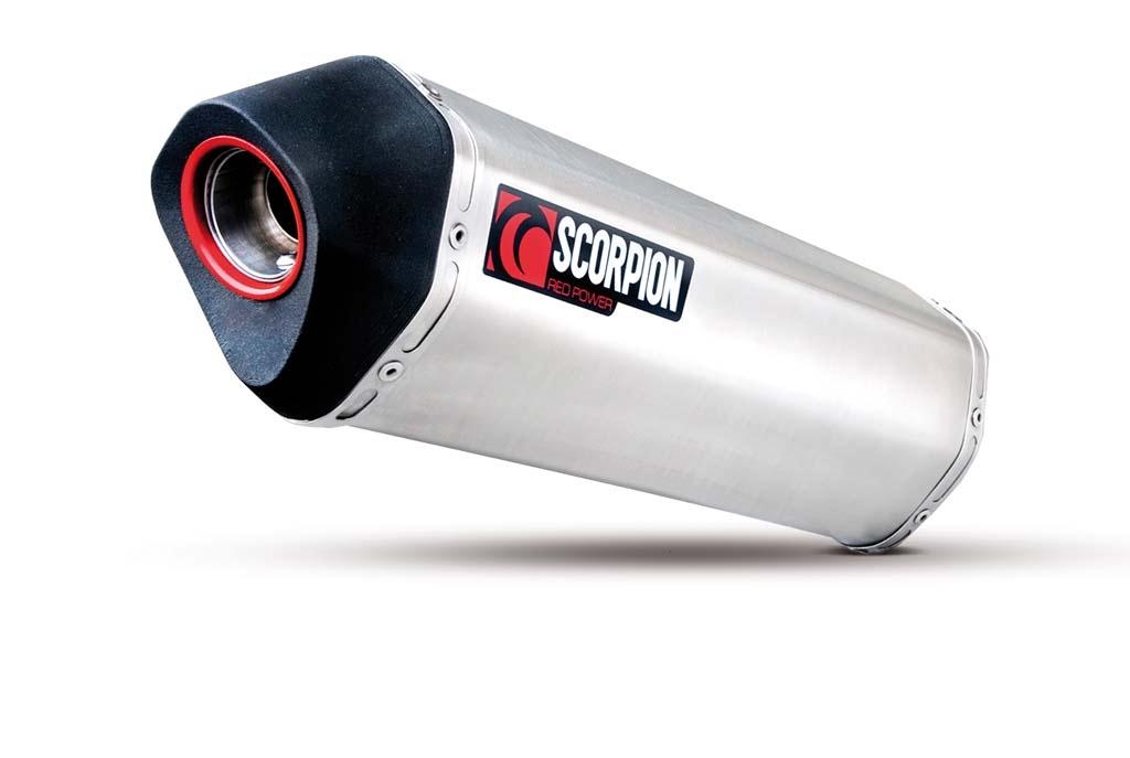 Silencieux homologué Scorpion Serket inox brossé pour Honda CBF 1000 1
