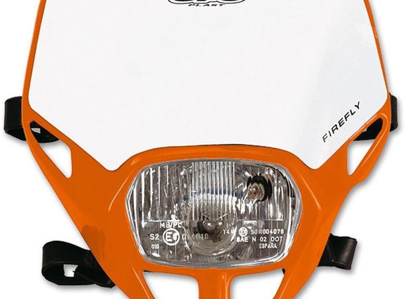 Plaque de phare UFO Firefly orange (orange KTM 98-09)