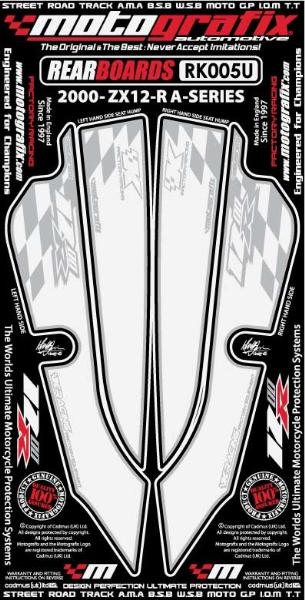 Kit deco arriere blanc pour zx10r ninja