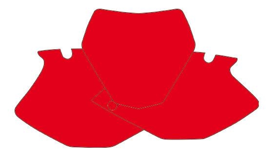 Fonds plaque yzf450 10 rouge