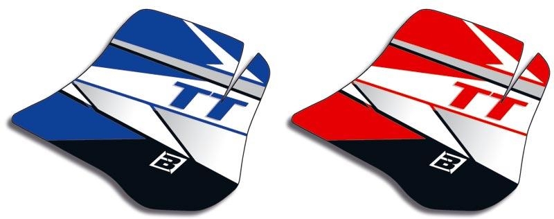 Kit deco bleu tt600r 97-05 dream graphic