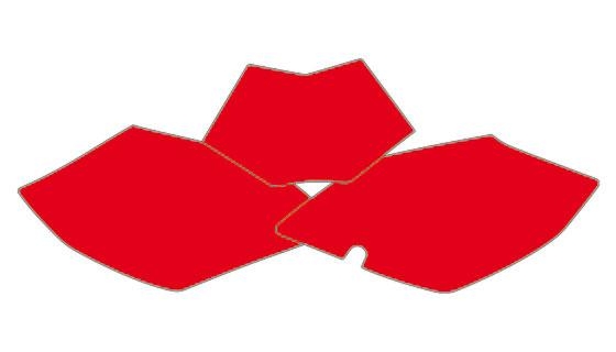 Fonds plaque beta rr 10 rouge