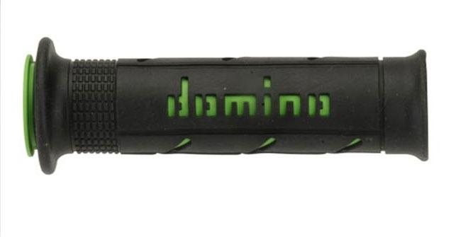 Revêtement Domino lisse 125mm noir/vert ref/A250