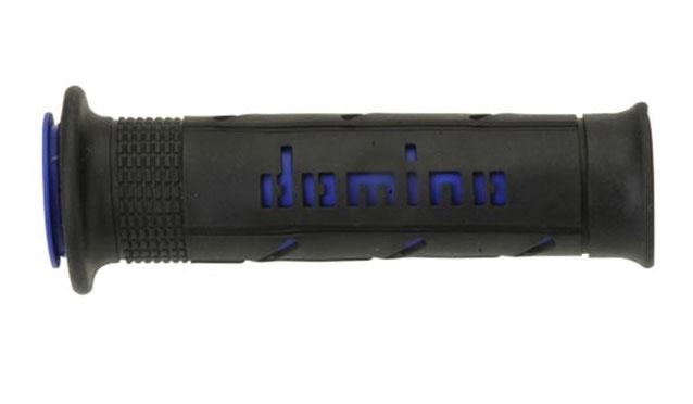 Revêtement Domino lisse 125mm noir/bleu A250