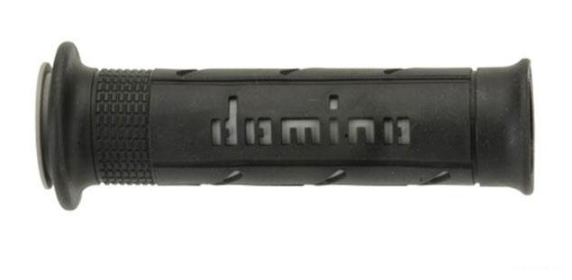 Revêtement Domino lisse 125mm noir/gris A250