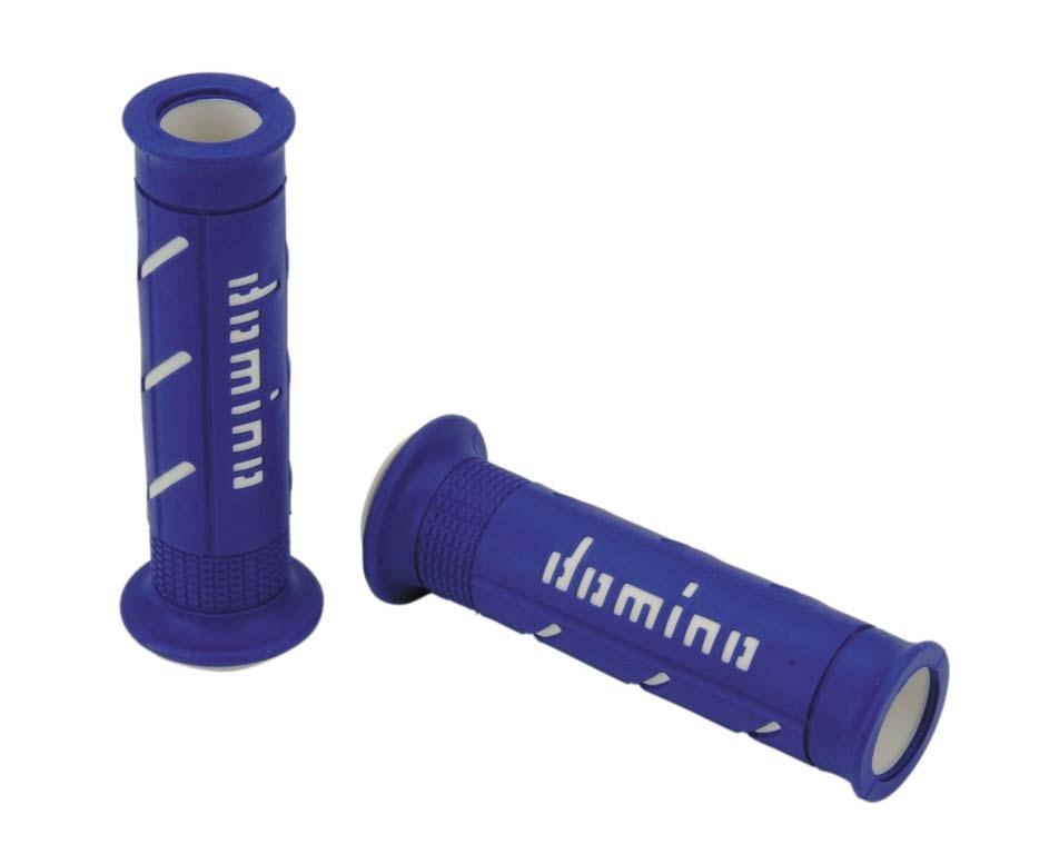 Revêtement Domino lisse 126mm bleu/blanc A250