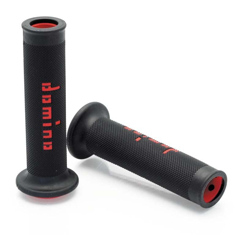 Revêtement Domino picots 126mm noir/rouge A010