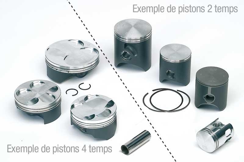 Kit piston de rechange haut moteur Airsal pour Minarelli AM6