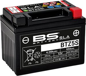 Batterie BS BTZ5S sans entretien activée usine