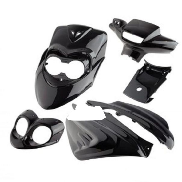 Kit habillage Tun'r Booster Next Generation 1999> (6 pièces) - Noir