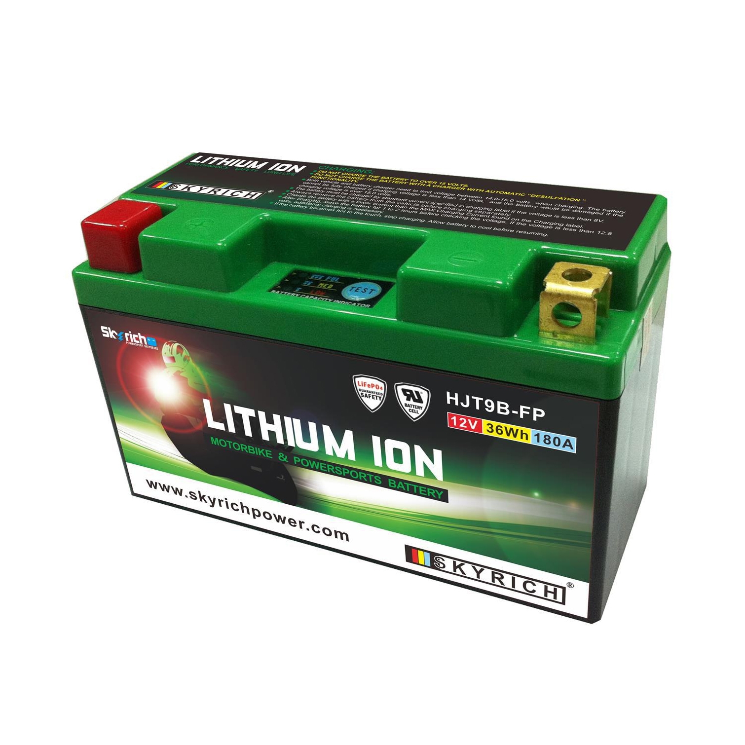 Batterie Skyrich Lithium Ion LT9B-BS sans entretien