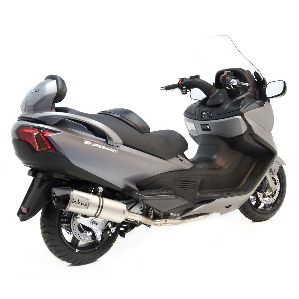 Ligne complète Leovince silencieux LV One Evo inox casquette carbone p
