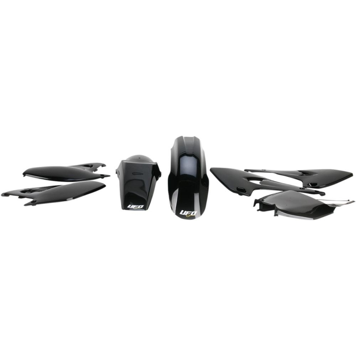 Kit plastique UFO Kawasaki 250 KX 05-08 noir