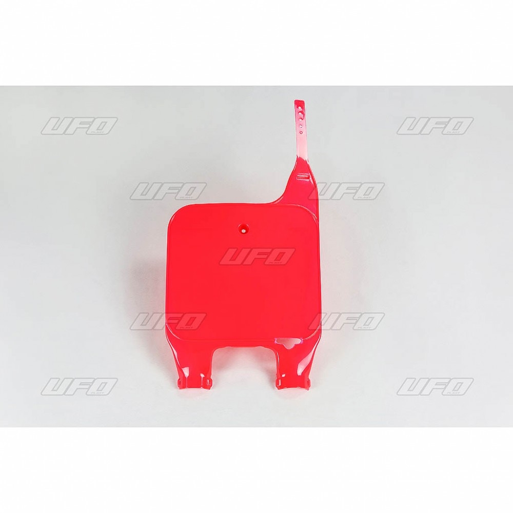 Plaque numéro frontale UFO Honda CR 125R 90-94 rouge (rouge CR 92-99)