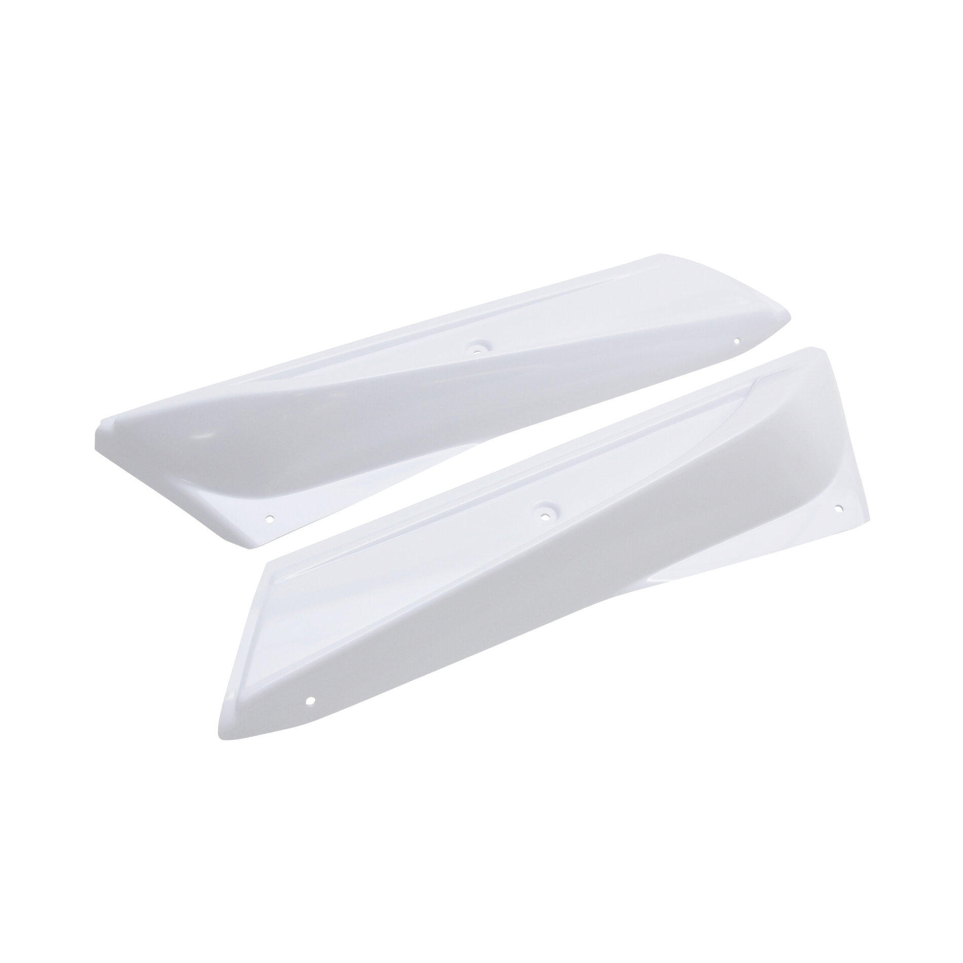 Bas de caisse BCD Evolution MBK Booster 04- - Blanc
