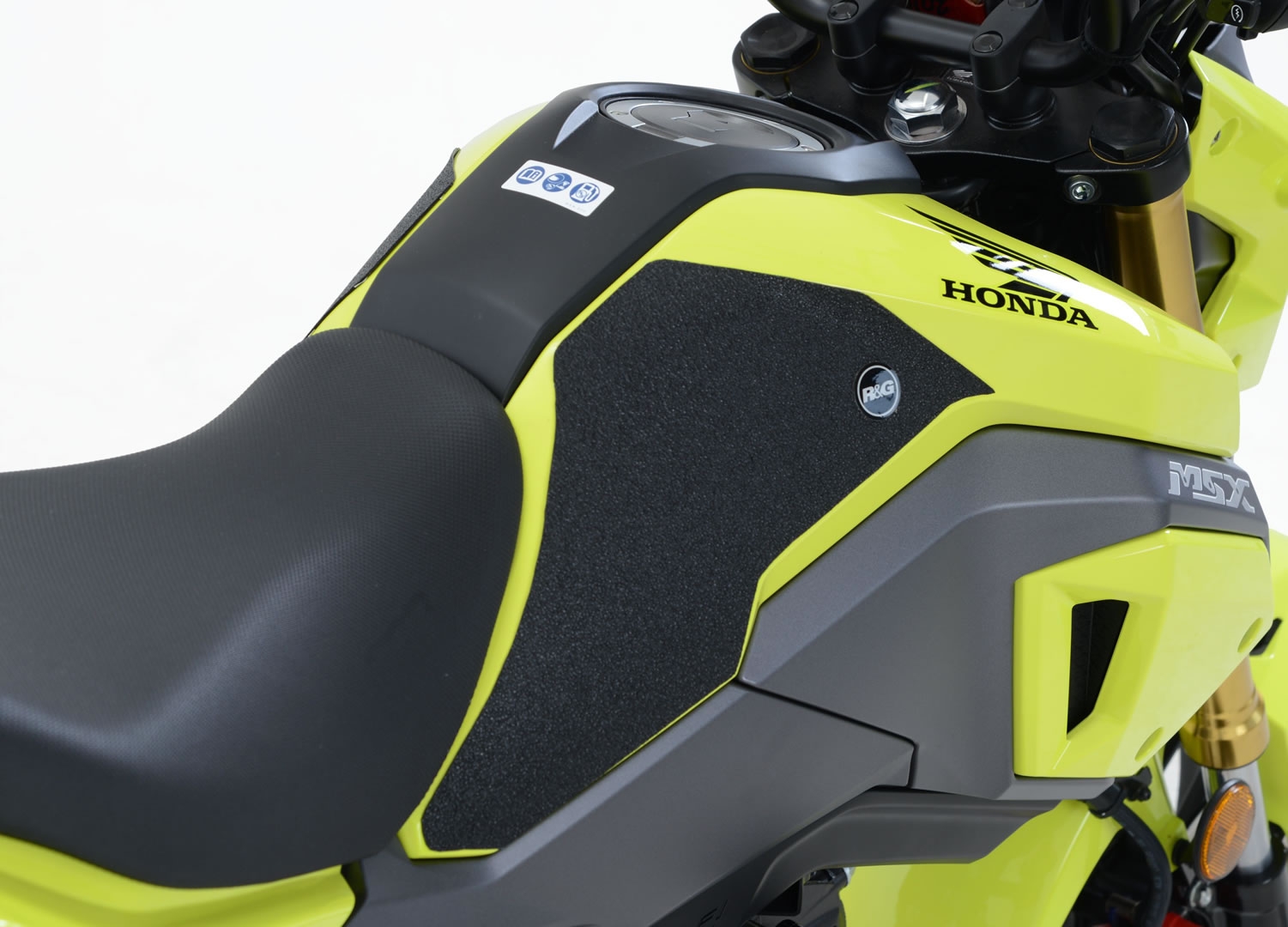 Kit grip de réservoir R&G Racing noir Honda MSX 125 16-18