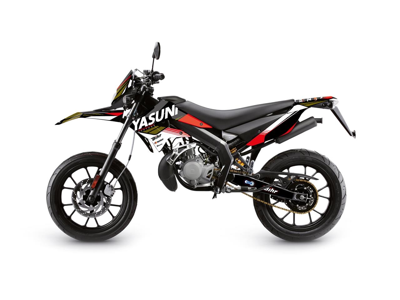 Kit déco Kutvek Yasuni Factory Derbi 50 DRD X-Treme rouge/noir